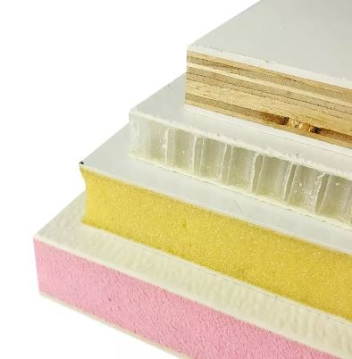 Glassfiberskum komposittpaneler