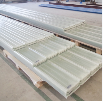 Korrugerte glassfiberplater